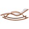 Deko Living Outdoor Cedar Wood Patio Lounge Chair with White Textilene Fabric COP20206WHT - alternate 4